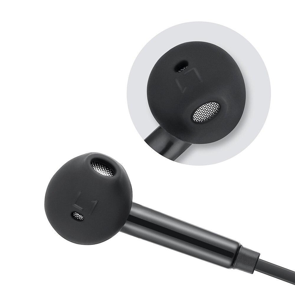 Sport Stereo Wired Earphones 3.5mm Jack - Black