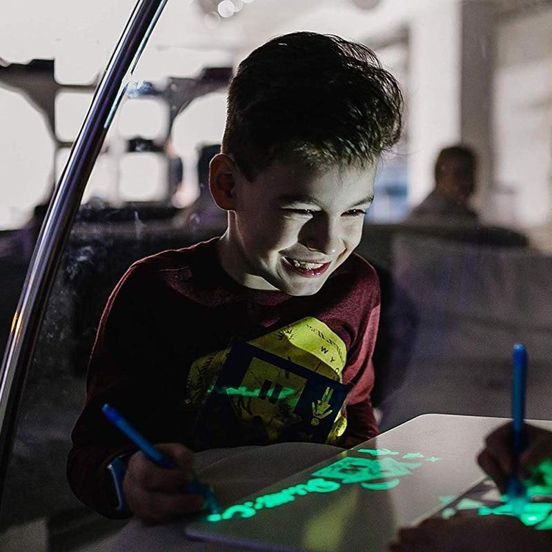 Interactive Kids LED Light-Up Drawing Board Educational Toy