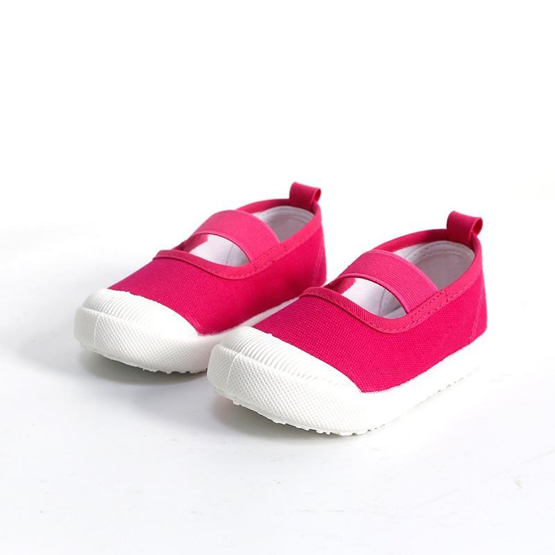 Floral Print Kids Canvas Sneakers for Girls Casual Daily Wear