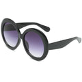 Luxury Oversized Round Oval Vintage Sunglasses with Polarized Lenses