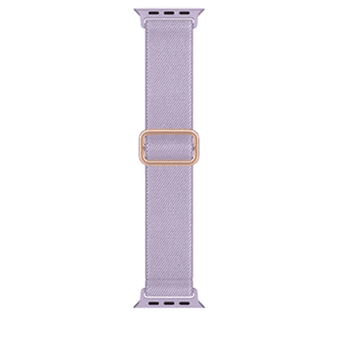 Soft Braided Nylon Elastic Watch Band Compatible with Apple Watch