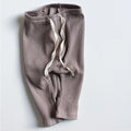 Baby & Toddler Ribbed Leggings - Comfortable Solid Cotton Pants