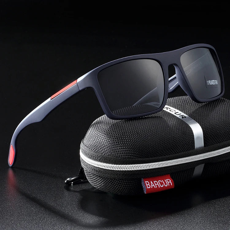 Vintage Square Polarized TAC Sunglasses for Men