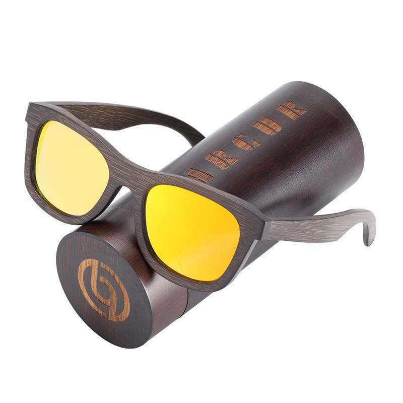 Polarized Bamboo Wooden Sunglasses Unisex UV400 Protection