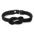 Handmade Multi-Layer Braided Nylon Anchor Friendship Bracelet