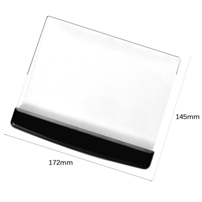 Minimalist LED Flat Plate Reading Light for Books & Travel