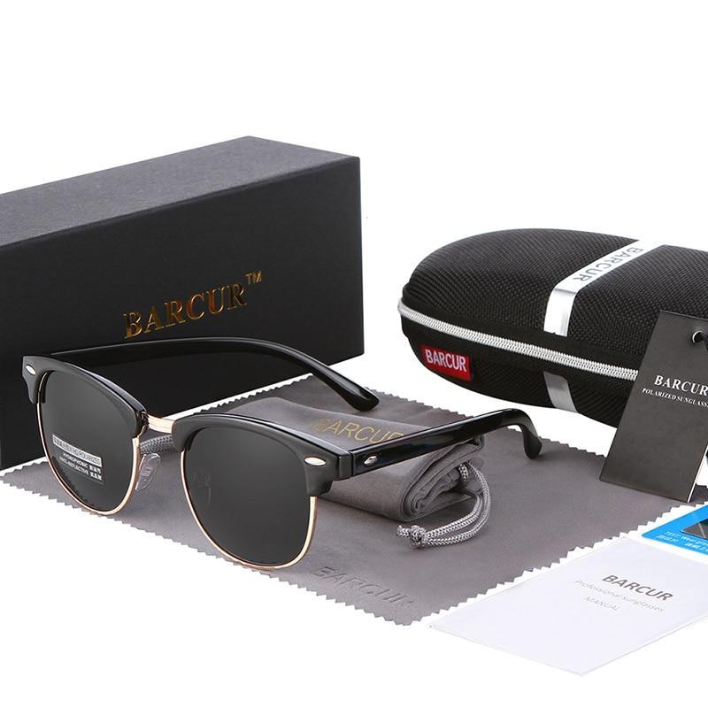 Polarized Retro Classic Sunglasses UV400 Protection Unisex