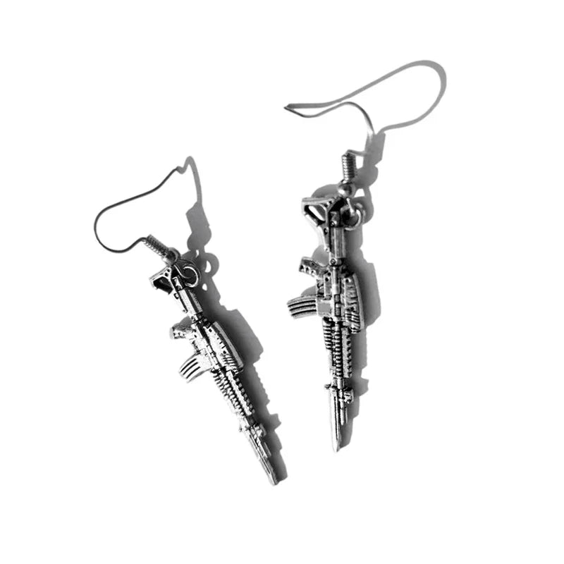50 Style Earrings For Women Fashion Punk Drop Earrings Simple Cool Cute Jewelry Custom Handmade Girls  Snake Cross Animal