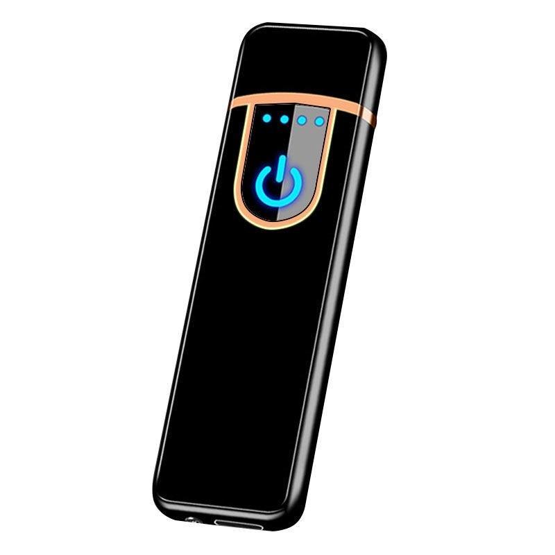 Luxury Modern Fingerprint Induction USB Rechargeable Lighter