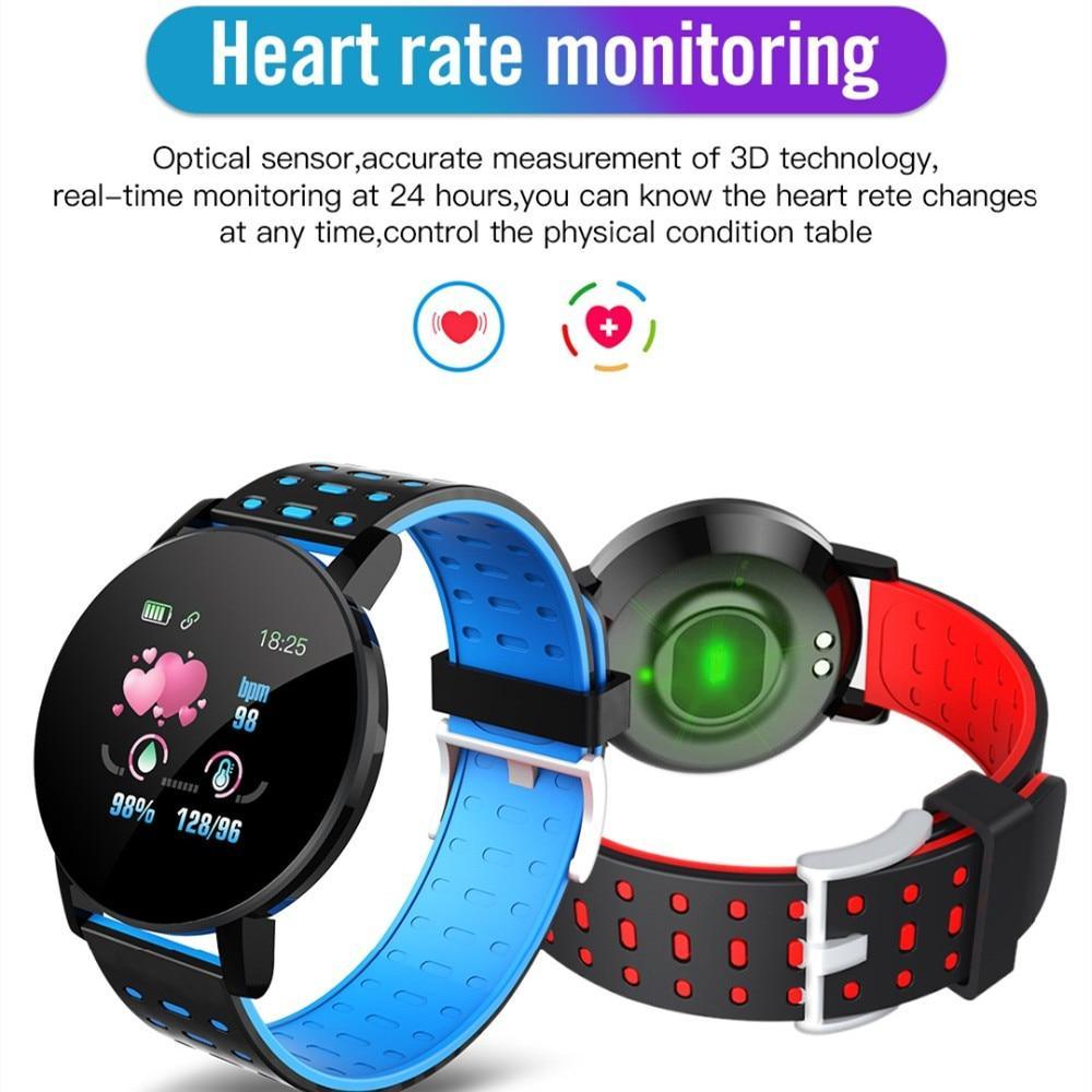 Bluetooth Smart Watch Fitness Tracker for iOS and Android