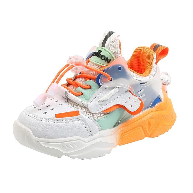 Non-Slip Outdoor Kids Sneakers with Durable Rubber Outsole