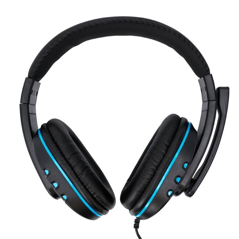 Professional 3.5mm Wired Gaming Headset with Deep Bass Mic