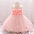 Luxury Handmade Lace & Tulle Baby Baptism Party Dress