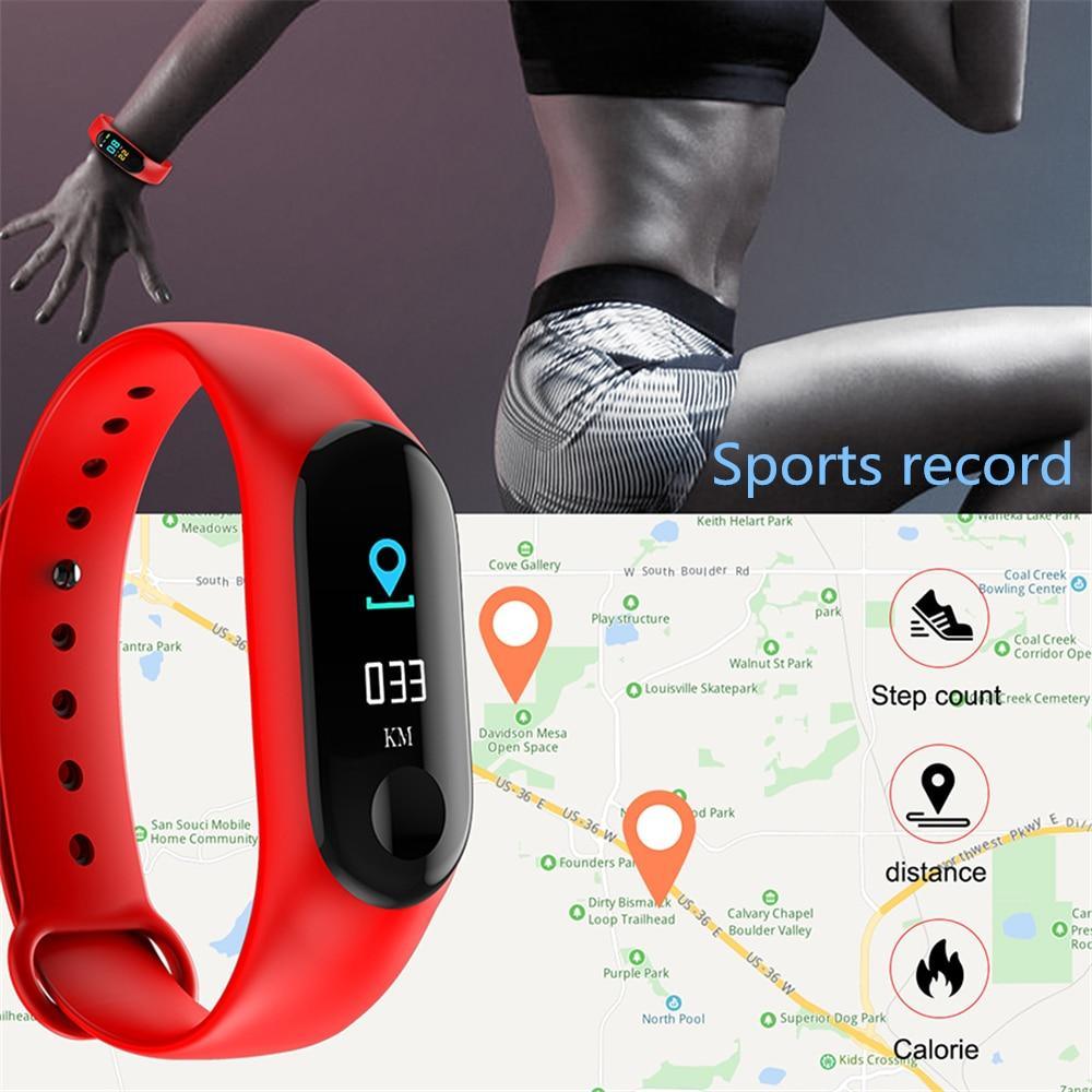 Sport Bluetooth Smart Watch Fitness Tracker for iOS and Android