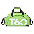 Multifunctional Waterproof Gym Duffel Bag – Large Travel Sports Backpack with Shoe Compartment