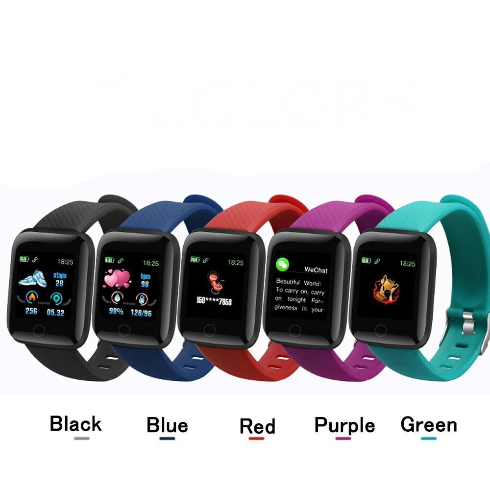 116 Plus Smart Fitness Tracker - Waterproof Sports Wristband