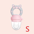 Cartoon Animal Silicone Baby Fruit Pacifier Feeder S-L