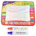 Educational Magic Water Drawing Mat for Toddlers - 45.5 x 29cm
