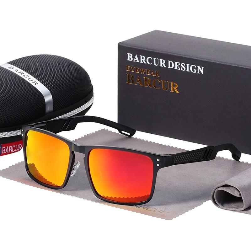 Luxury Black Goggle Sunglasses Business Modern Style UV400