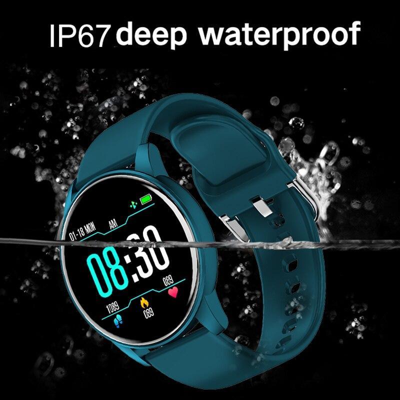 Unisex Smartwatch with 1.3-inch Display, Heart Rate & Fitness Tracker