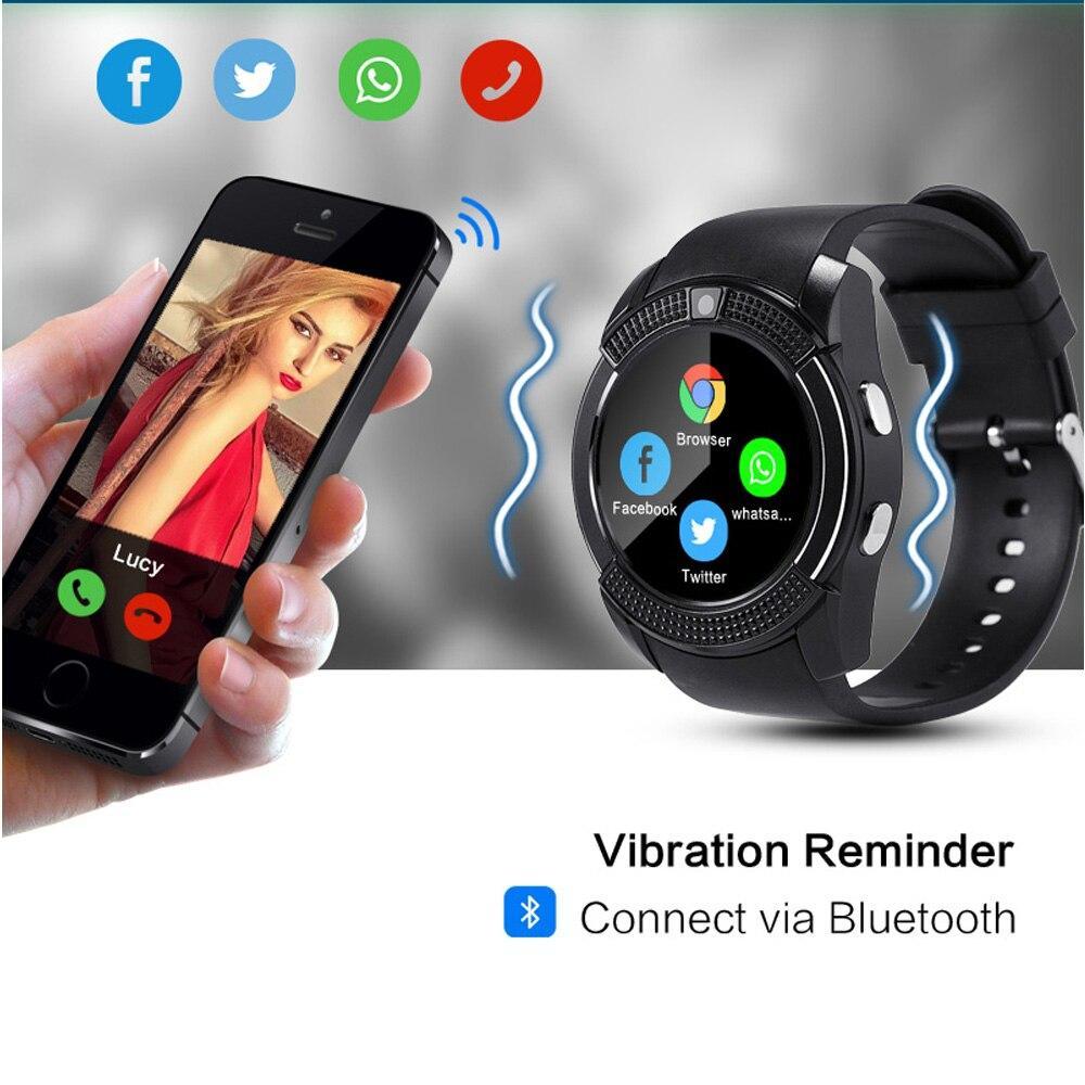 Men's Smart Watch with SIM Slot, Camera, and Heart Rate Monitor