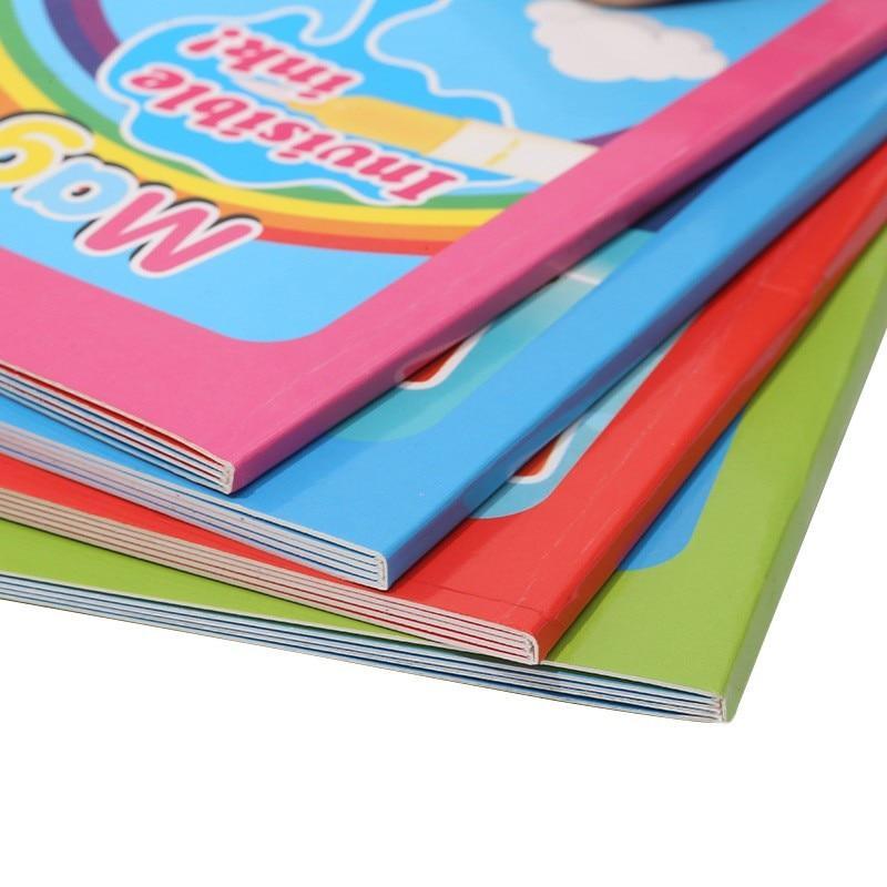 Magical Water Drawing Doodle Book with LED Light-Up Tracing Tablet