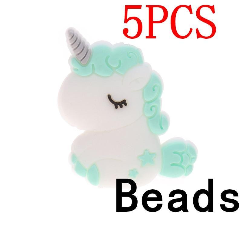 Unicorn Silicone Teether Toy for Dental Care