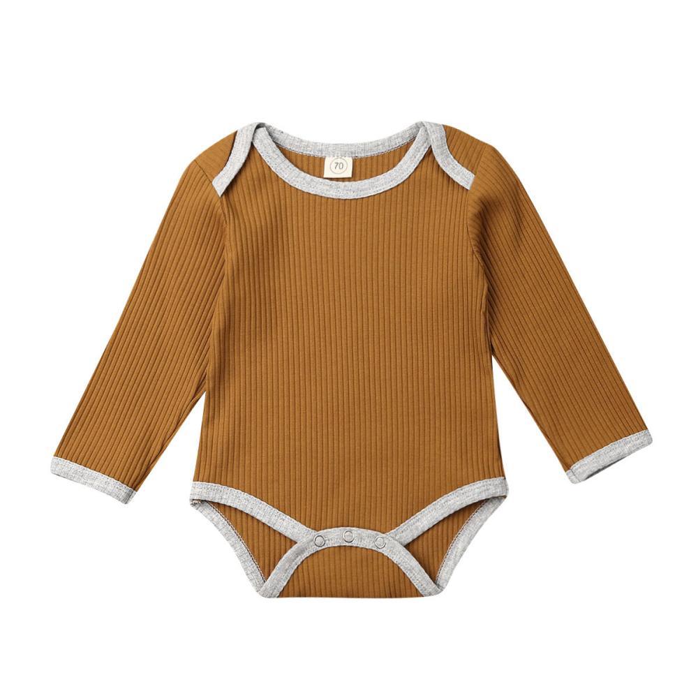 Minimalist Knit Newborn Romper - Classic Unisex Cotton Jumpsuit