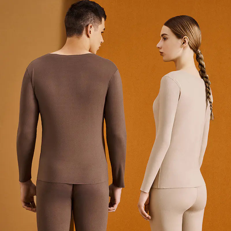 Women’s Thermal Long Johns Seamless Winter Underwear Set