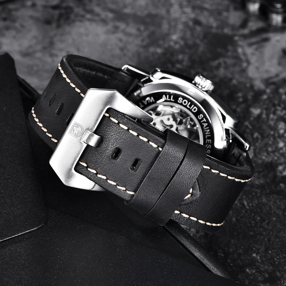 Men's Automatic Mechanical Business Watch – Waterproof Wristwatch