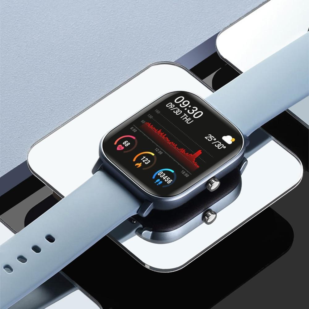 Unisex Modern Smartwatch with Fitness Tracker & Extra Straps