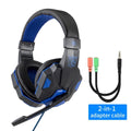Professional LED Gaming Headset with Bass Stereo & Mic