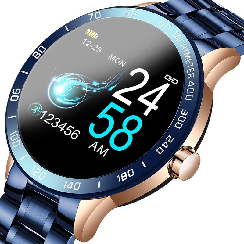 LIGE men's smart watch with large LED color screen