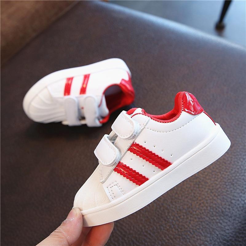 Kids Sport Sneakers - Comfortable Soft Bottom Casual Walking Shoes