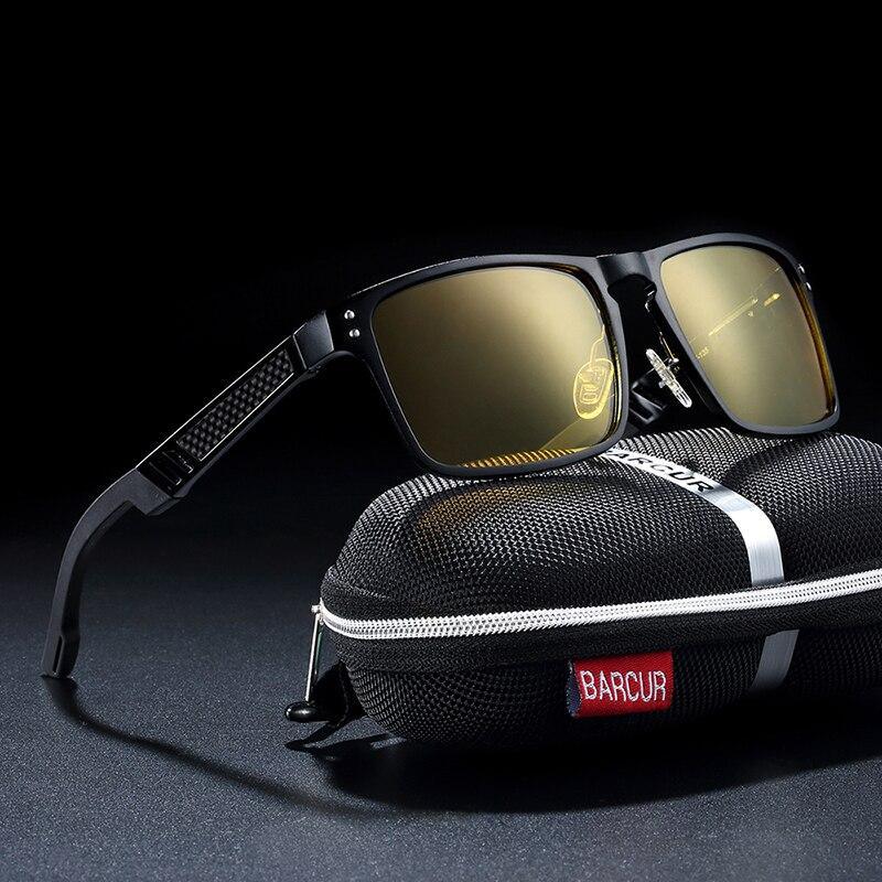 Luxury Black Goggle Sunglasses Business Modern Style UV400
