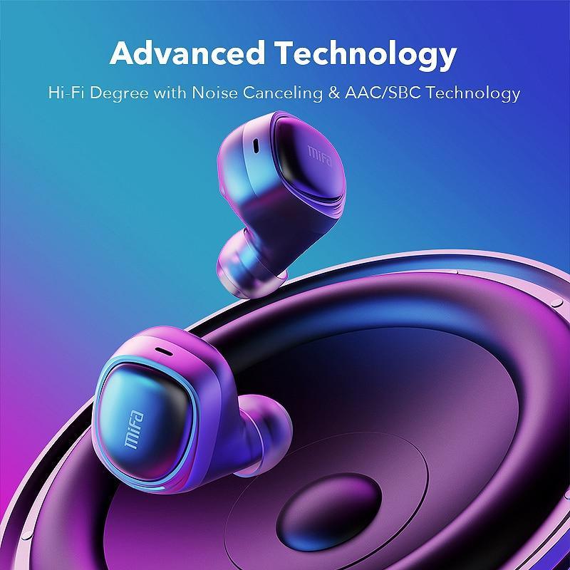 Mifa Luxury Bluetooth 5.0 Wireless Earbuds with Charging Box