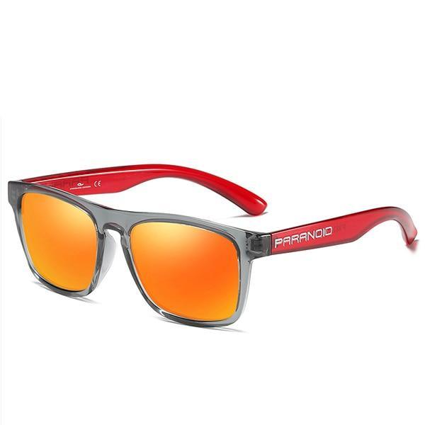Square Mirror Polarized Sport Sunglasses UV400 Ultralight