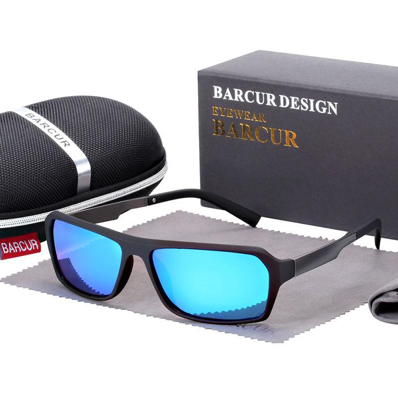 Luxury Square Sports Sunglasses with UV400 Protection