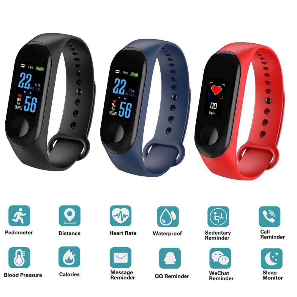 Professional Smart Sport Watch with Blood Pressure & Sleep Monitor