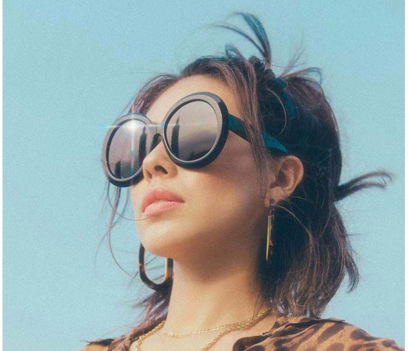 Luxury Oversized Round Oval Sunglasses with Polarized Lenses