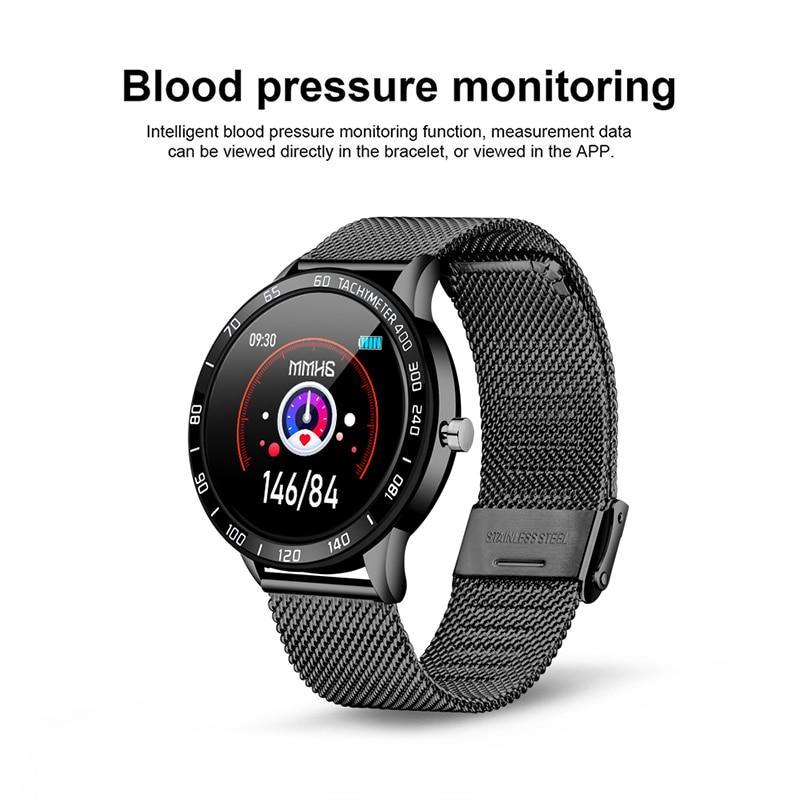 Modern Luxury LED Smart Watch with Heart Rate & Fitness Tracker