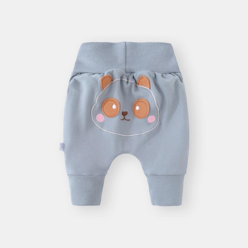 Thick Cotton Winter Baby Pants with High Elastic Waist
