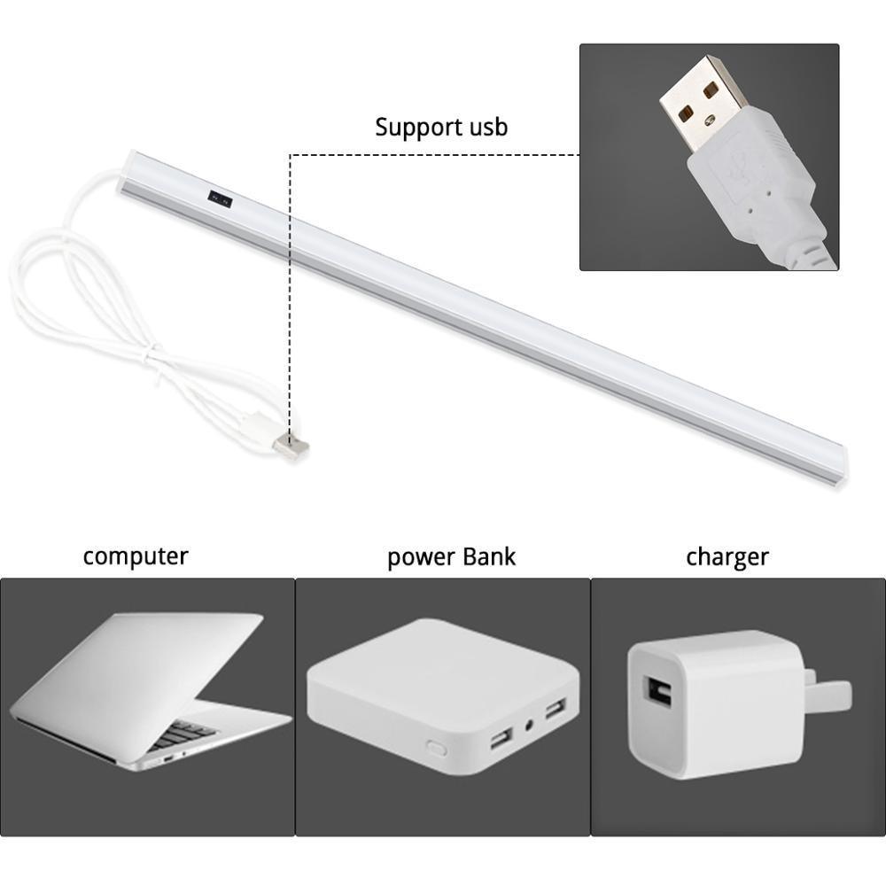USB Powered Smart LED Kitchen Cabinet Light with Hand Sweep Sensor