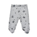 Unisex Footed Baby Trousers in Soft Cotton - Newborn to 24 Months