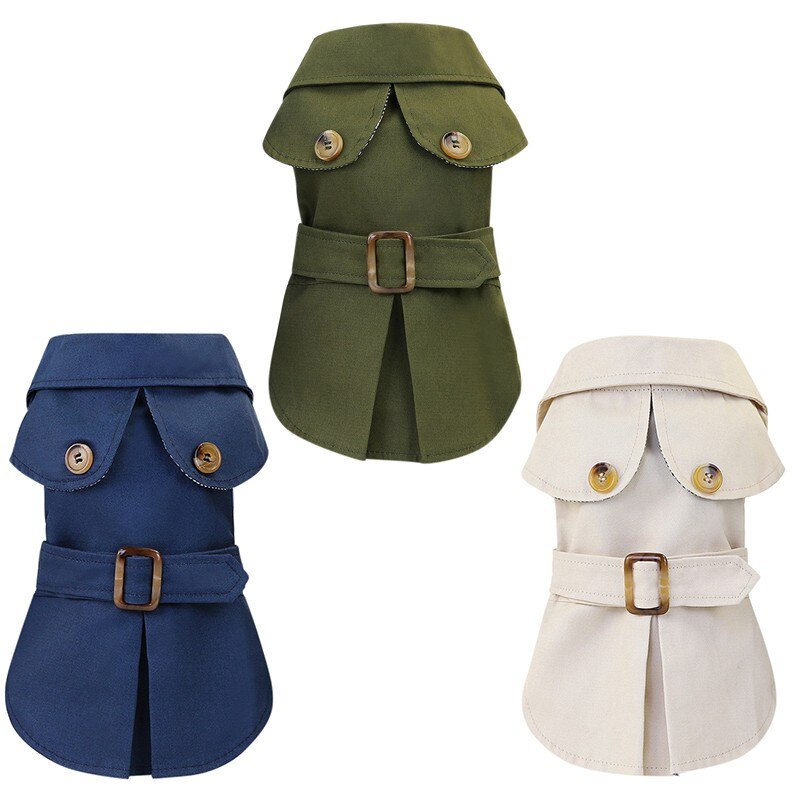 British Style Pet Jacket Coat