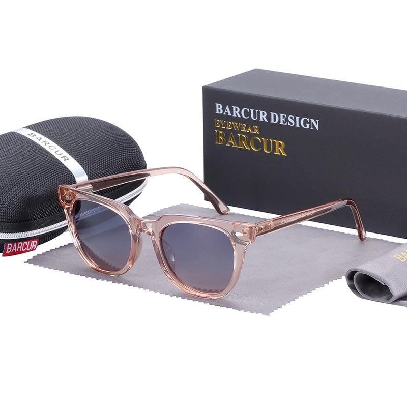 Luxury Polarized Square Sunglasses with UV400 Protection for Girls