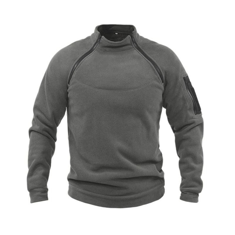 Men's Lightweight Tactical Fleece Jacket - Windproof Outdoor Gear