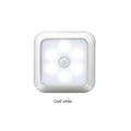 Wireless Motion Sensor LED Night Lights – Modern White Pair