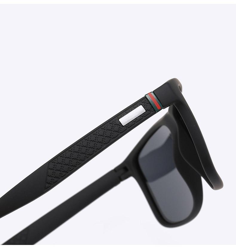 Classic Polarized Sport Sunglasses UV400 Protection Unisex Black
