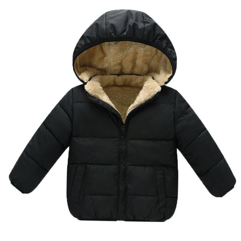 Classic Toddler Boys Windproof Padded Winter Jacket
